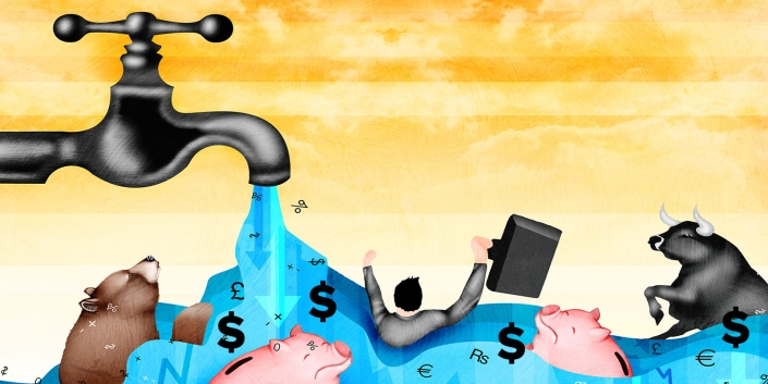 Downfall of stock market